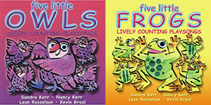 Five Little Owls & Five Little Frog