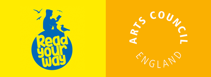 Read Your Way & Arts council logos