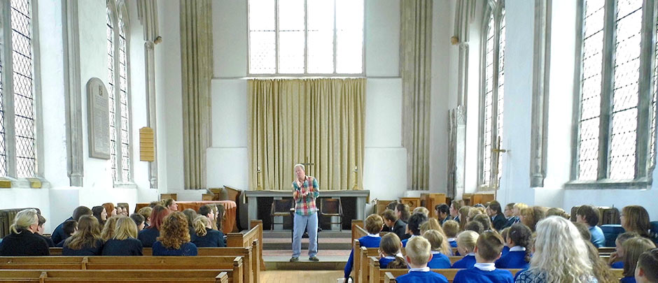 Kevin Graal projects & events: storytelling at Norwich School