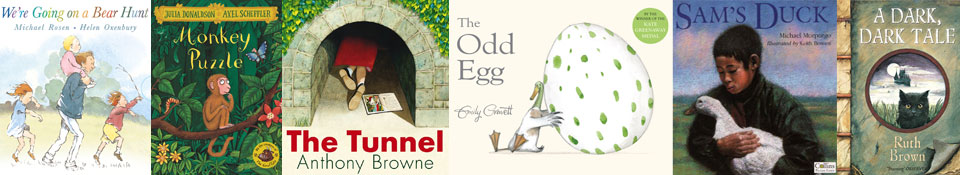 example book covers by contemporary children’s authors