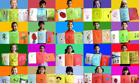 I Was I Am I Will Be children & artwork